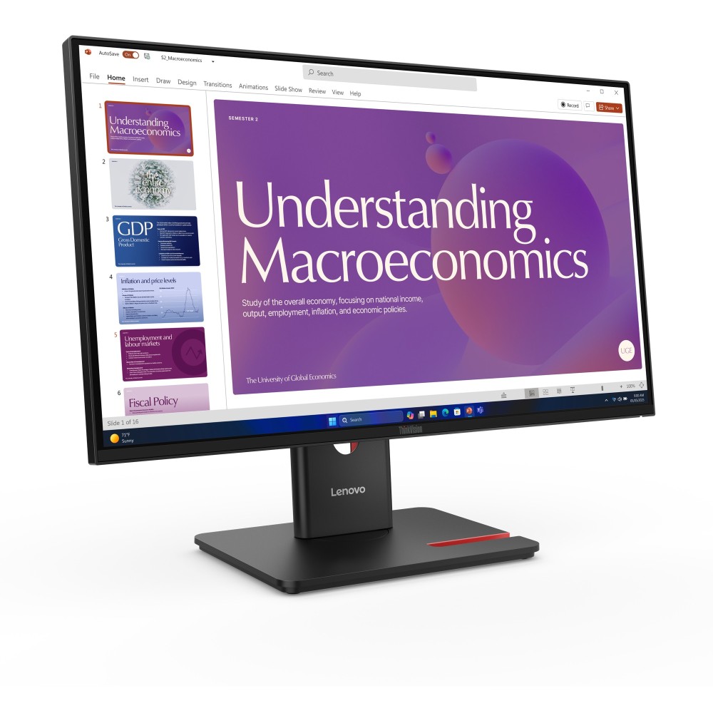 MONITOR LENOVO THINKVISION T24D-40 23.8" FHD 120HZ