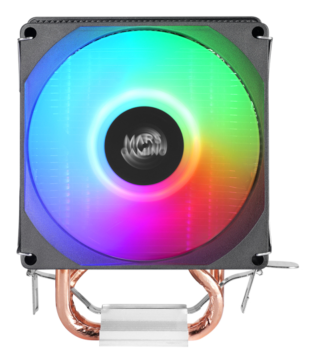 VENTILADOR DISIPADOR CPU MARS GAMING MCPUX2 FRGB 90MM NEGRO