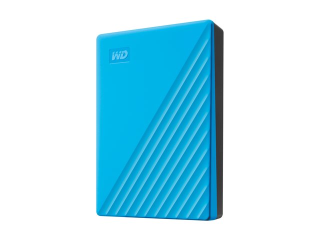 DISCO DURO EXTERNO HDD WD WESTERN DIGITAL 6TB MY PASSPORT USB 3.2 AZUL