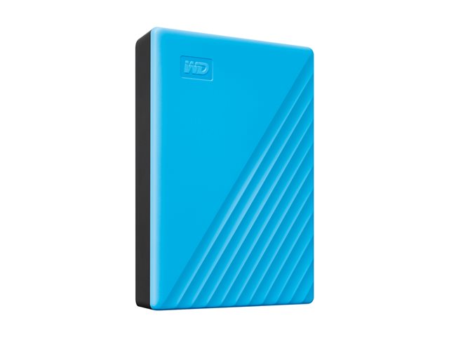 DISCO DURO EXTERNO HDD WD WESTERN DIGITAL 6TB MY PASSPORT USB 3.2 AZUL