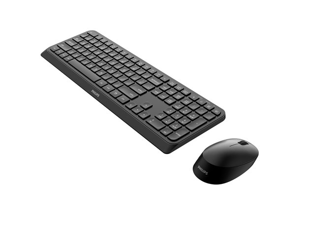 TECLADO + RATON PHILIPS SPT6307B/16 INALAMBRICO INGLES