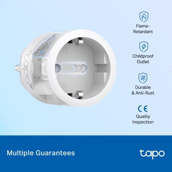 ENCHUFE INTELIGENTE WIFI TP-LINK TAPO P115 PACK 4 UNIDADES