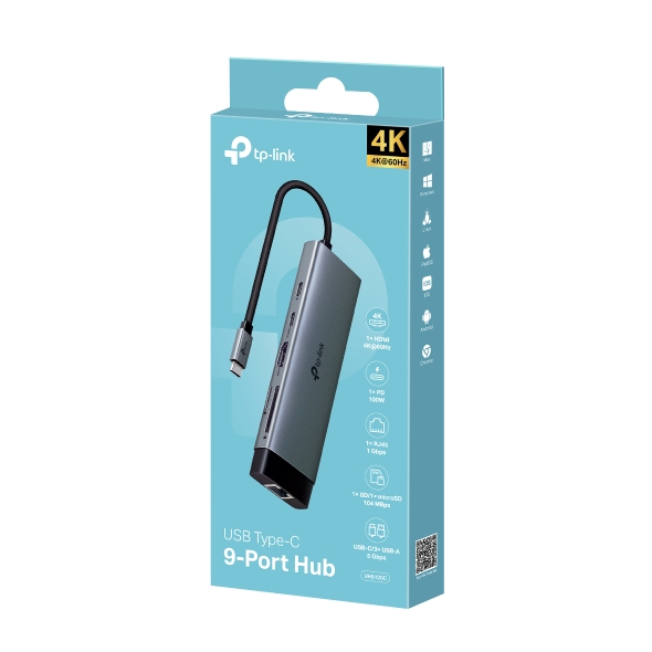 HUB TP-LINK USB TIPO C 9 EN 1