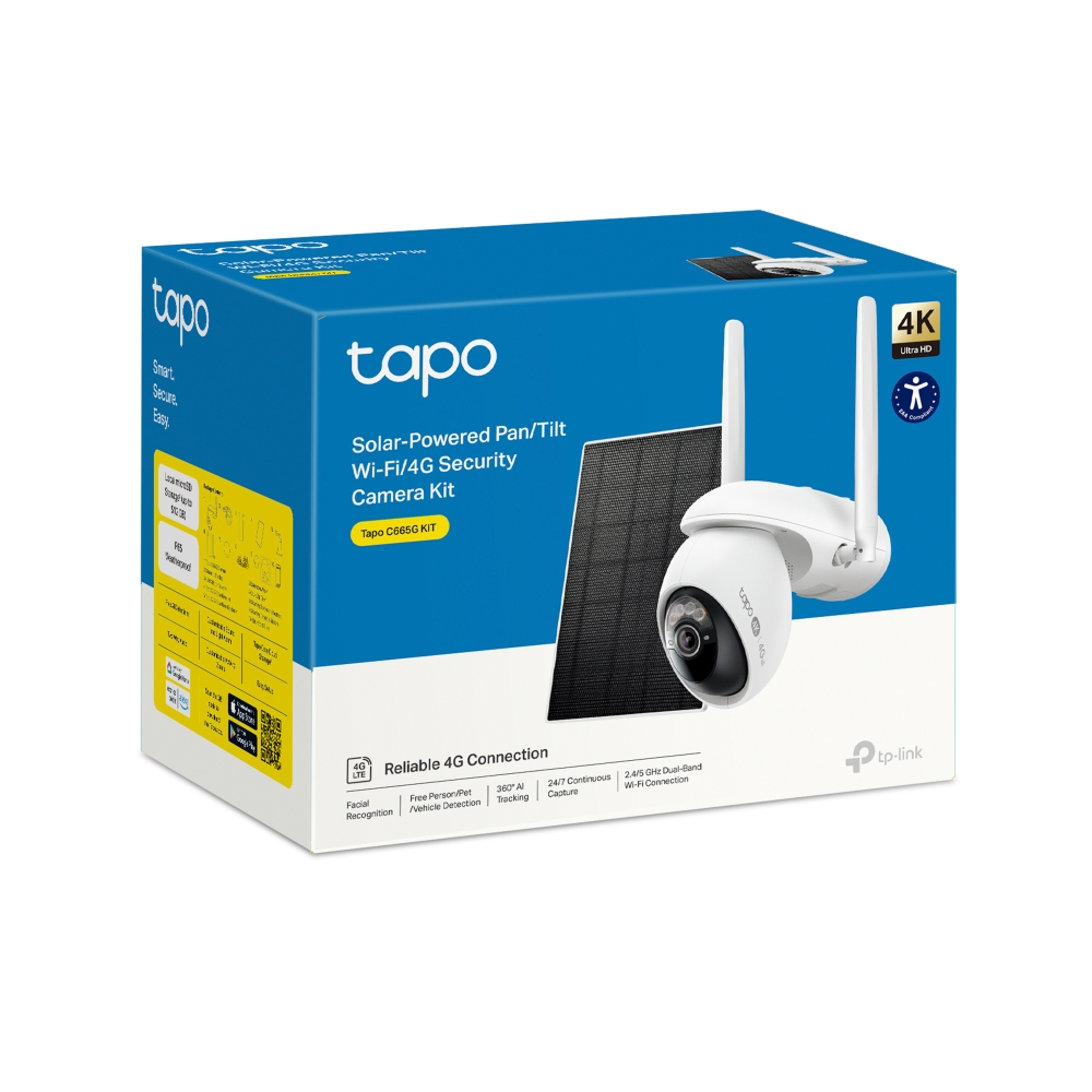 KIT DE SEGURIDAD TP-LINK TAPO C665G KIT CAMARA DE SEGURIDAD + PANEL SOLAR