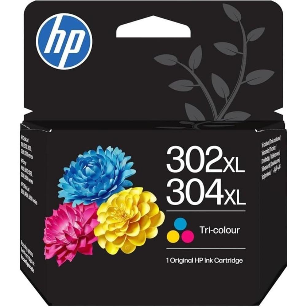 Cartucho TINTA HP 302XL/304XL Tricolor