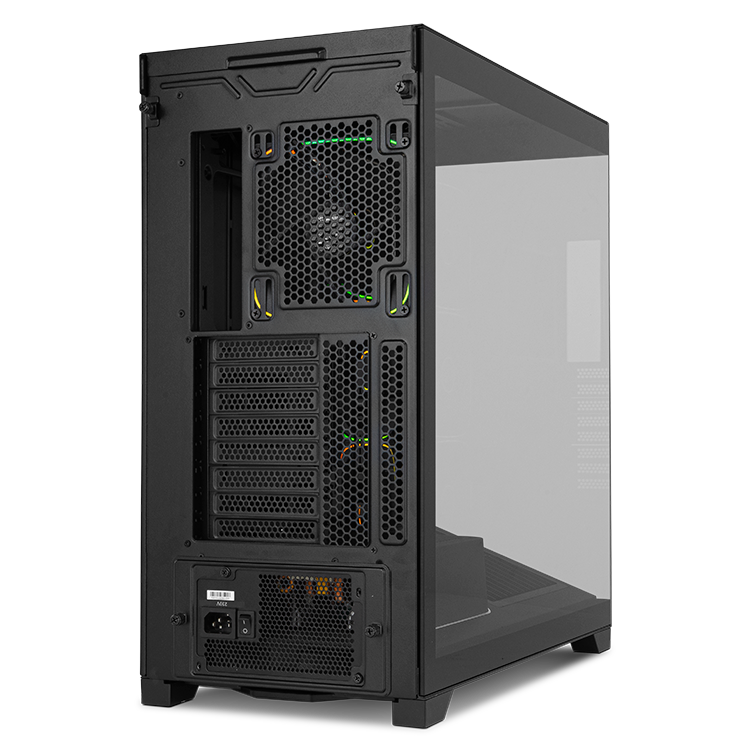 CAJA ORDENADOR GAMING NOX HUMMER BLADE ARGB AIRFLOW ATX CRISTAL TEMPLADO NEGRO