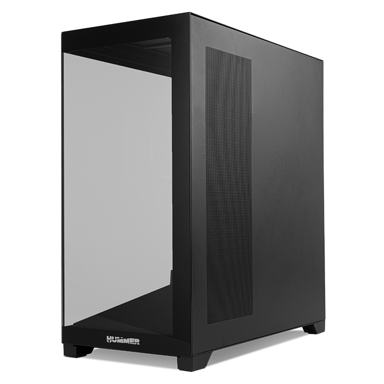 CAJA ORDENADOR GAMING NOX HUMMER BLADE ARGB AIRFLOW ATX CRISTAL TEMPLADO NEGRO