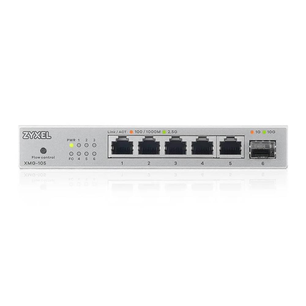 SWITCH ZYXEL XMG-105 6 PUERTOS