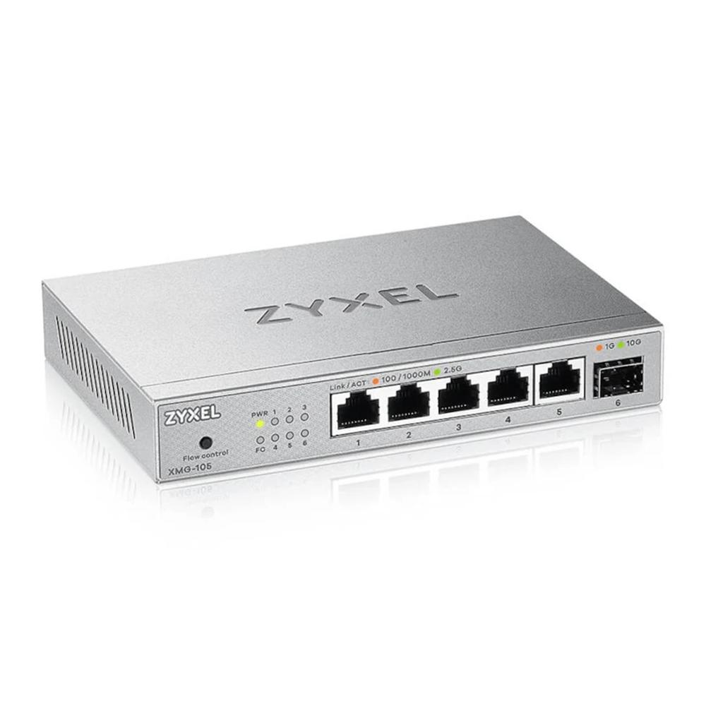 SWITCH ZYXEL XMG-105 6 PUERTOS
