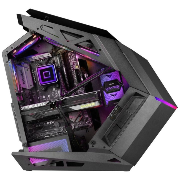 CAJA ORDENADOR MARS GAMING MCTITAN ATX ARGB CRISTAL TEMPLADO NEGRA