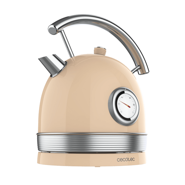 HERVIDORA DE AGUA CECOTEC THERMOSENSE 420 VINTAGE LIGHT BEIGE 2200W 1.8L