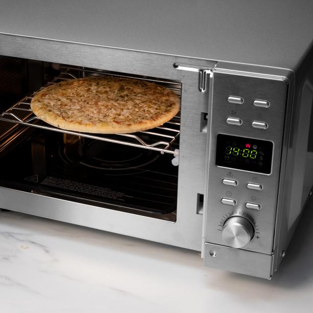 MICROONDAS CECOTEC GRANDHEAT 2010 FLATBED STEEL 700W GRILL 900W 20L