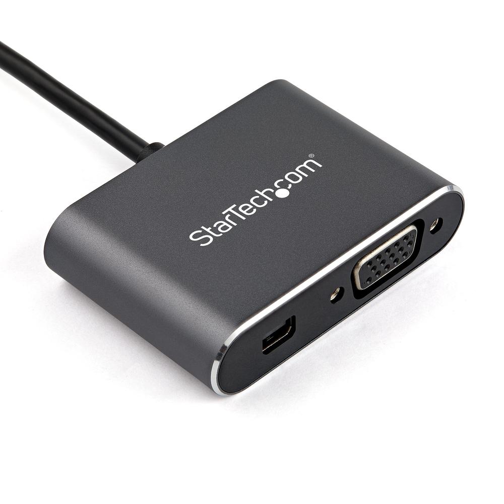 ADAPTADOR USB TIPO C A MINI DP/VGA STARTECH MACHO-HEMBRA