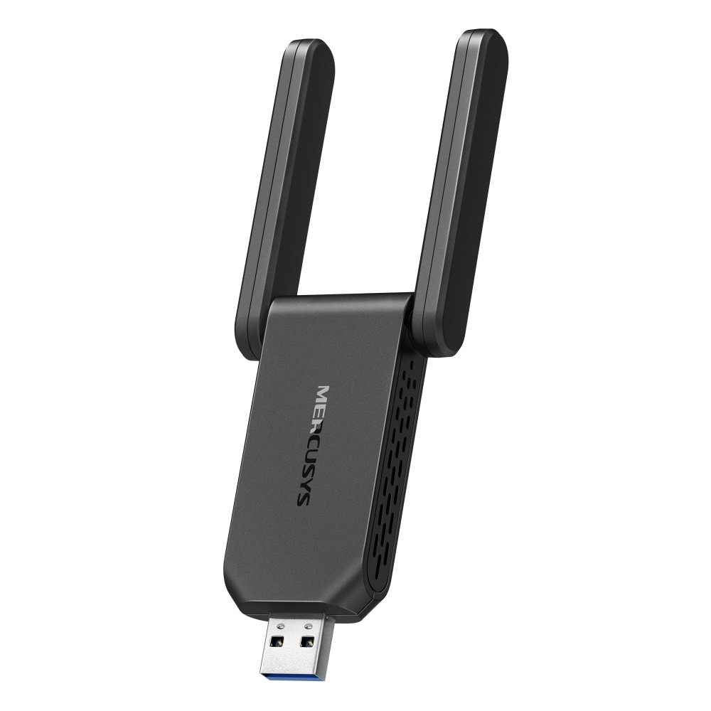 ADAPTADOR WIFI USB TIPO A MERCUSYS MA32H AC1300 2 ANTENAS