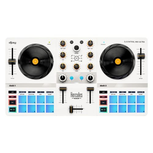 MESA DE MEZCLAS PORTÁTIL HERCULES DJCONTROL MIX ULTRA