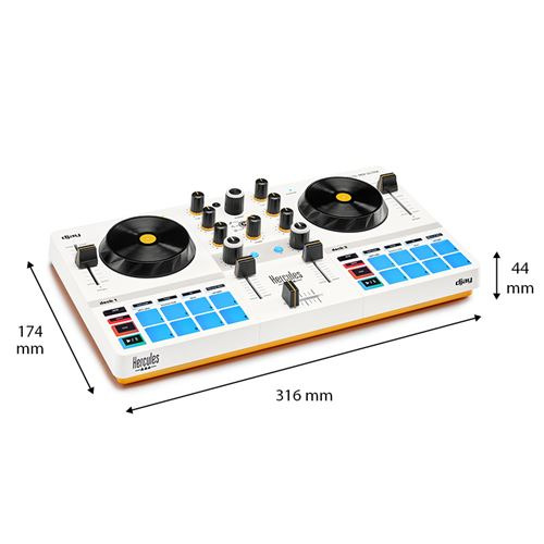 MESA DE MEZCLAS PORTÁTIL HERCULES DJCONTROL MIX ULTRA
