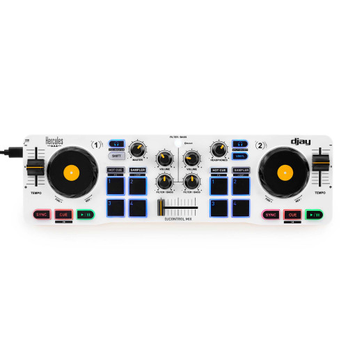 MESA DE MEZCLAS HERCULES DJ CONTROL MIX