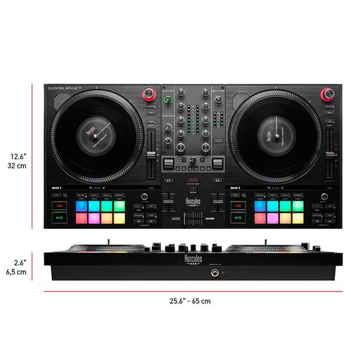 MESA DE MEZCLAS HERCULES DJCONTROL INPULSE T7