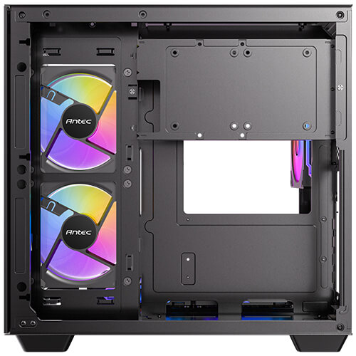 CAJA ORDENADOR GAMING ANTEC CX M2 ARGB MATX CRISTAL TEMPLADO NEGRA