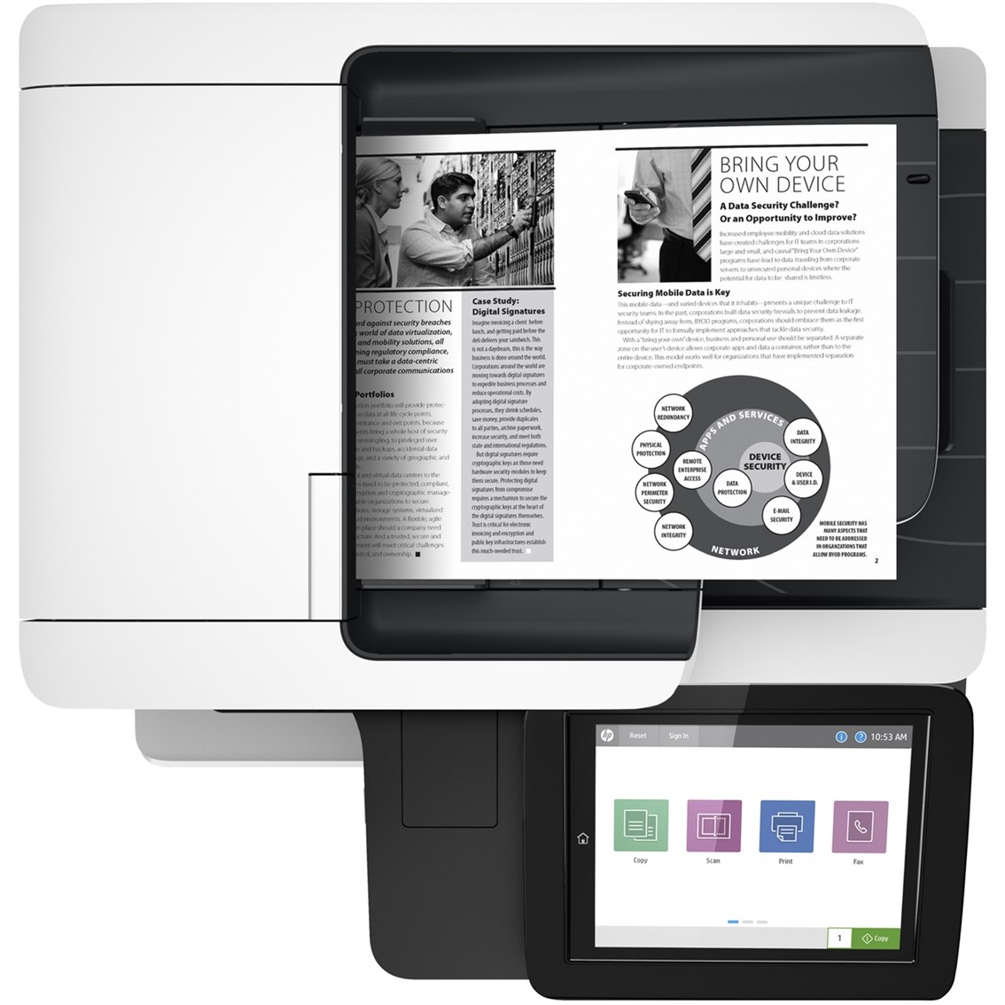 MULTIFUNCIÓN LÁSER HP LASERJET ENTERPRISE M528dn MONOCROMO DUPLEX