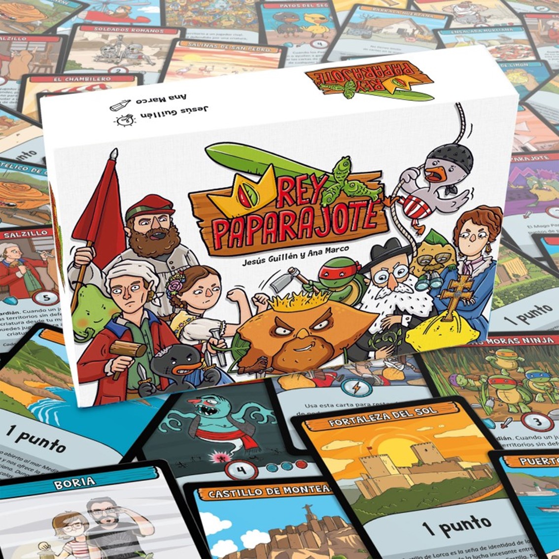 JUEGO DE MESA REY PAPARAJOTE PEGI 8