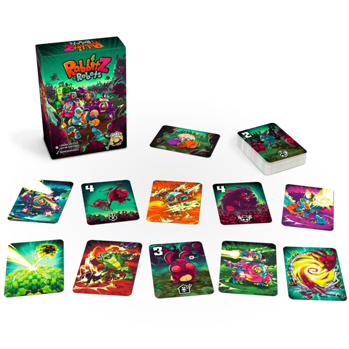 JUEGO DE MESA RABBITZ AND ROBOTS