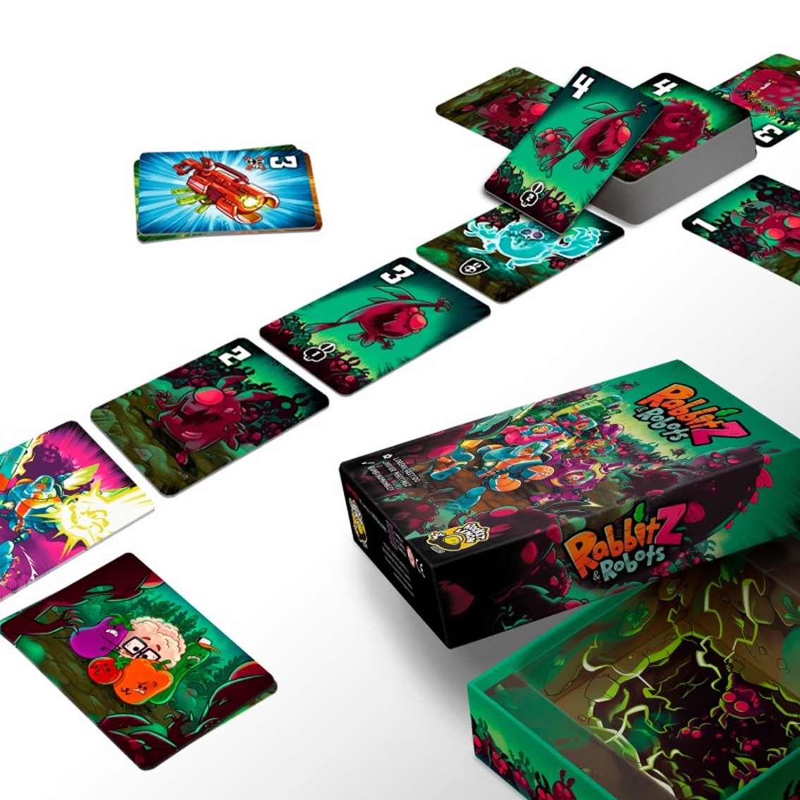 JUEGO DE MESA RABBITZ AND ROBOTS