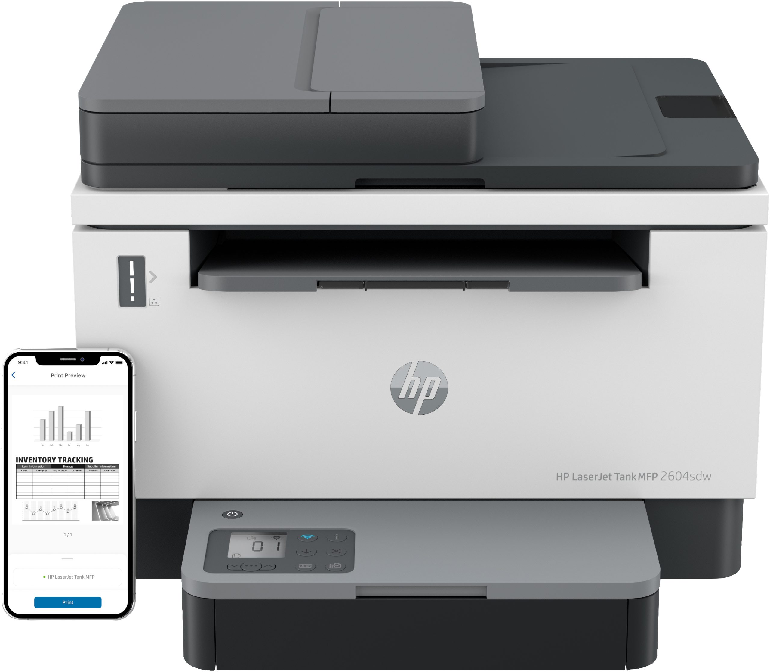 Multifunción Láser HP Laserjet Tank 2604Sdw Monocromo WIFI Duplex