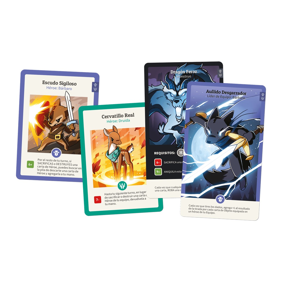 JUEGO DE MESA HERE TO SLAY EXPANSION BARBAROS Y DRUIDAS EDAD RECOMENDADA 10 AÑOS