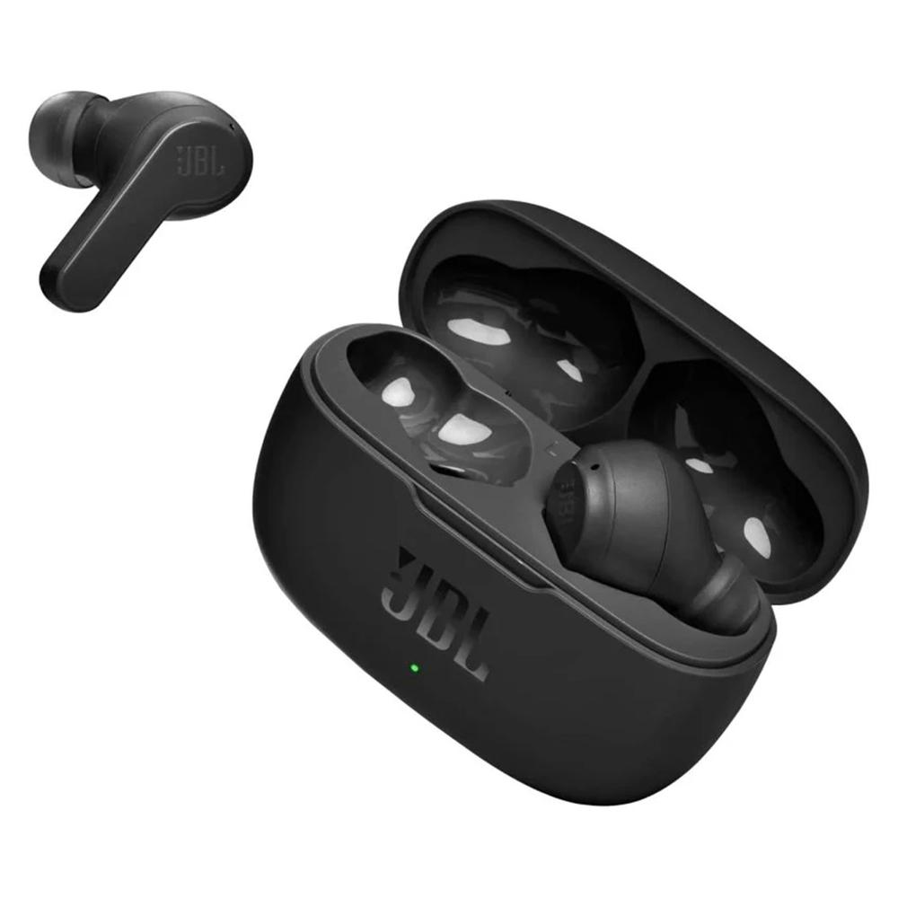 AURICULARES INALAMBRICOS JBL WAVE 200 BLACK COLOR NEGRO