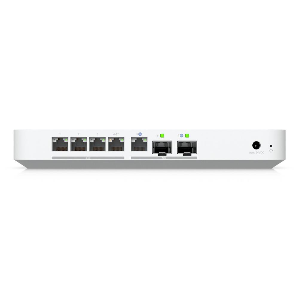 CLOUD GATEWAY UBIQUITI UCG-Fiber 7 PUERTOS POE 30W
