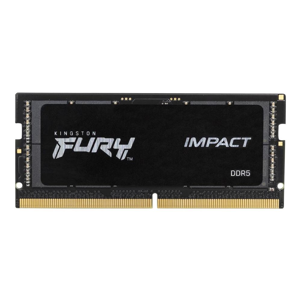 MEMORIA RAM DDR5 8GB KINGSTON / 4800MHz / PC5-38400 / FURY IMPACT / CL38 / 1.1V / SODIMM