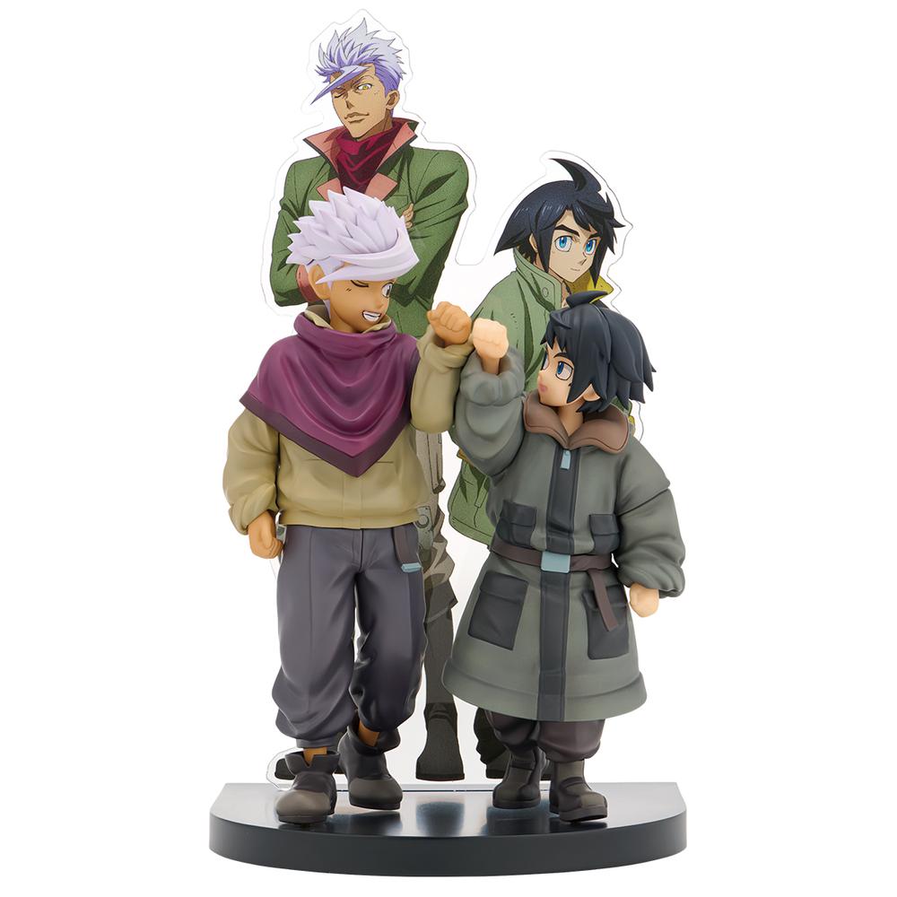 FIGURE ICHIBANSHO MOBILE SUIT GUNDAM (IRON-BLOODED ORPHANS) AUGUS MIKAZUKI & ITSUKA ORGA 18CM