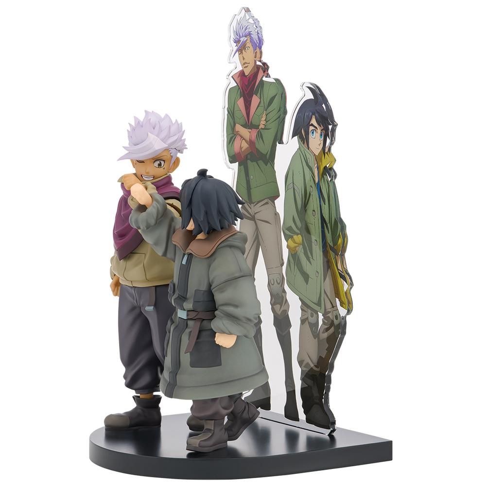 FIGURE ICHIBANSHO MOBILE SUIT GUNDAM (IRON-BLOODED ORPHANS) AUGUS MIKAZUKI & ITSUKA ORGA 18CM