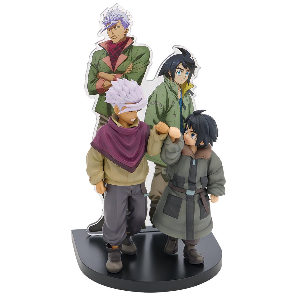 FIGURE ICHIBANSHO MOBILE SUIT GUNDAM (IRON-BLOODED ORPHANS) AUGUS MIKAZUKI & ITSUKA ORGA 18CM