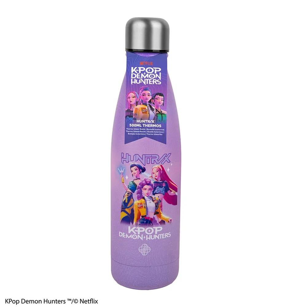 BOTELLA ISOTERMICA CINEREPLICAS KPOP DEMON HUNTERS HUNTR/X 500ML
