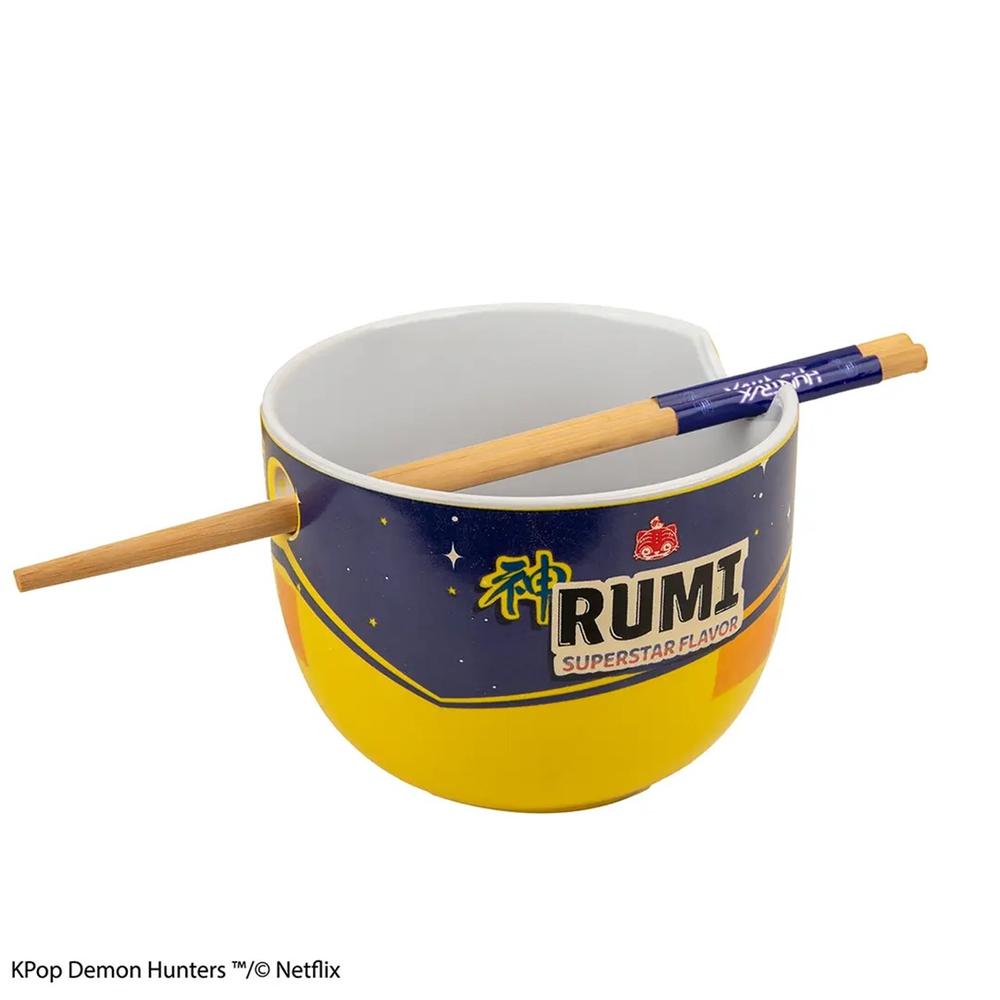 BOL DE RAMEN CINEREPLICAS KPOP DEMON HUNTERS RUMI SUPERSTAR FLAVOR