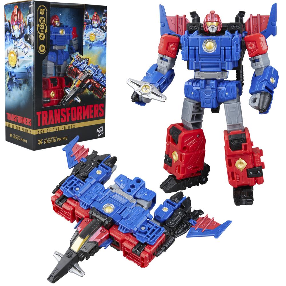 FIGURA HASBRO TRANSFORMERS AGE OF THE PRIMES THE THIRTEEN NEXUS PRIME