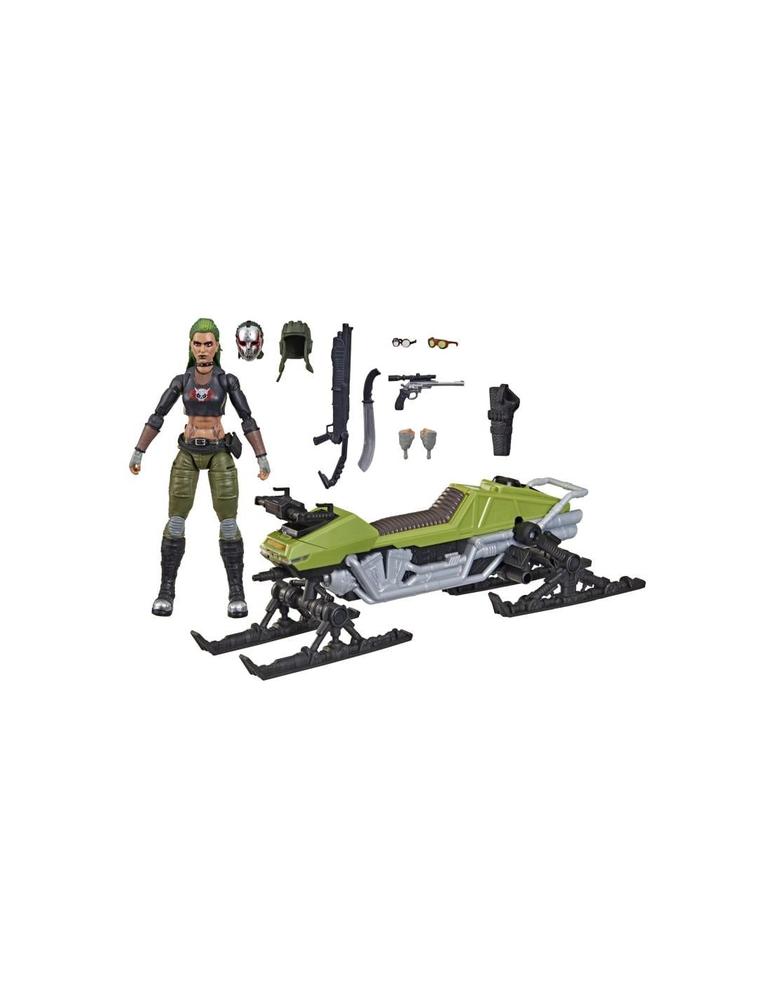 FIGURA HASBRO G.I. JOE CLASSIFIED SERIES COBRA ZANYA & DREADNOK CHAMALEON