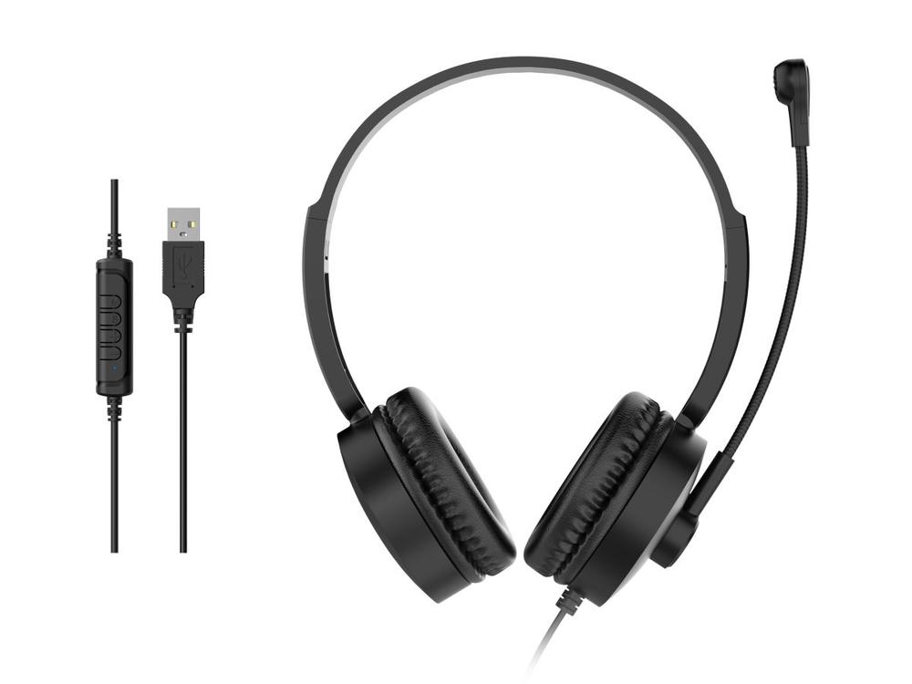 AURICULARES USB EQUIP 245301 NEGRO