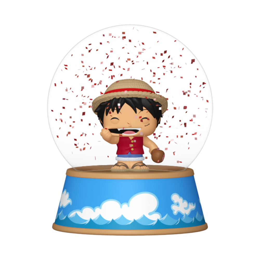 FUNKO POP Assortment Mini Glitter Globes: One Piece 12 UNIDADES