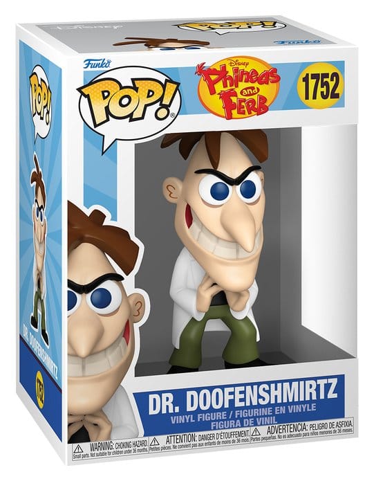 FUNKO POP Disney: PHINEAS & FERB SEASON 2- Dr. Doofenshmirtz