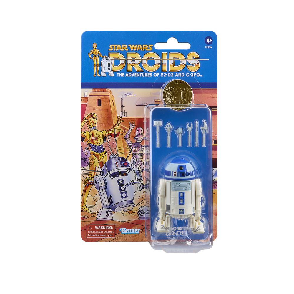 FIGURA HASBRO STAR WARS DROIDS THE ADVENTURES OF R2-D2 AND C-3PO R2-D2