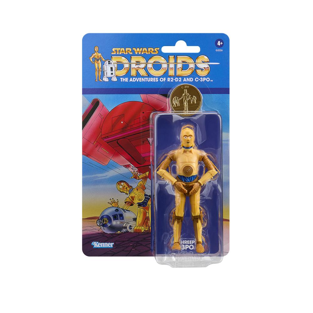 FIGURA HASBRO STAR WARS DROIDS THE ADVENTURES OFR2-D2 AND C-3PO