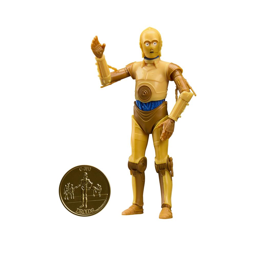 FIGURA HASBRO STAR WARS DROIDS THE ADVENTURES OFR2-D2 AND C-3PO
