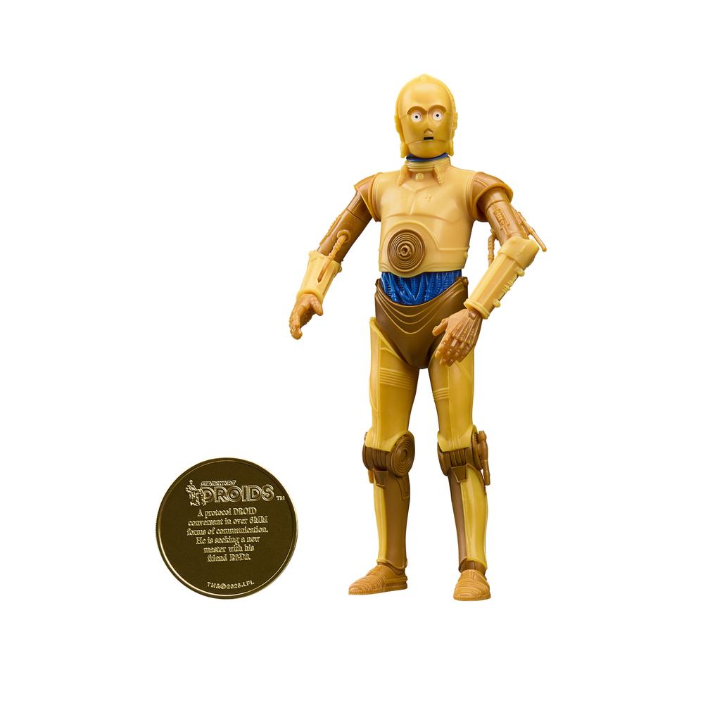 FIGURA HASBRO STAR WARS DROIDS THE ADVENTURES OFR2-D2 AND C-3PO
