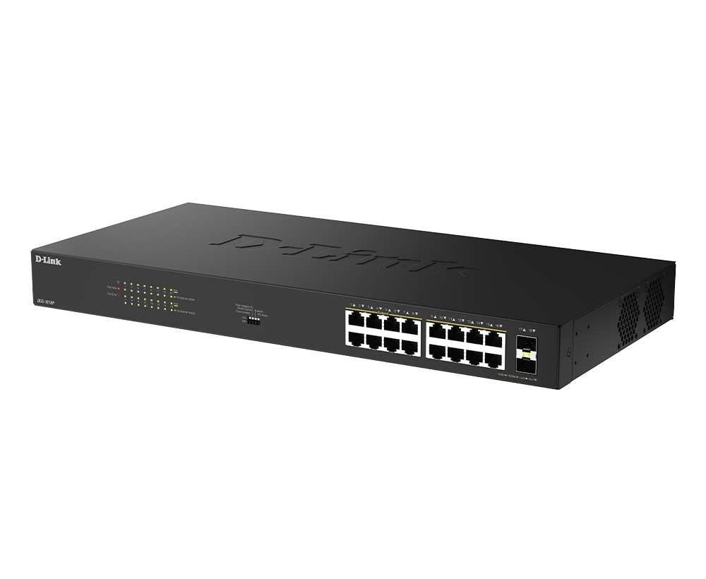 SWITCH D-LINK DGS-1018P/E 18 PUERTOS
