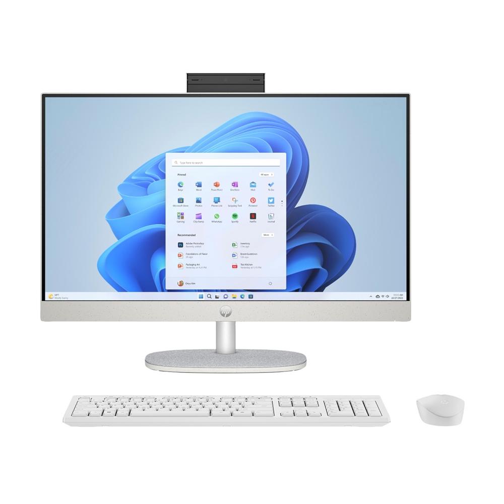ORDENADOR ALL IN ONE HP 24-cr0181ns I5-1335U/ 8GB/ SSD 512GB/ 23.8" FHD/ FREEDOS