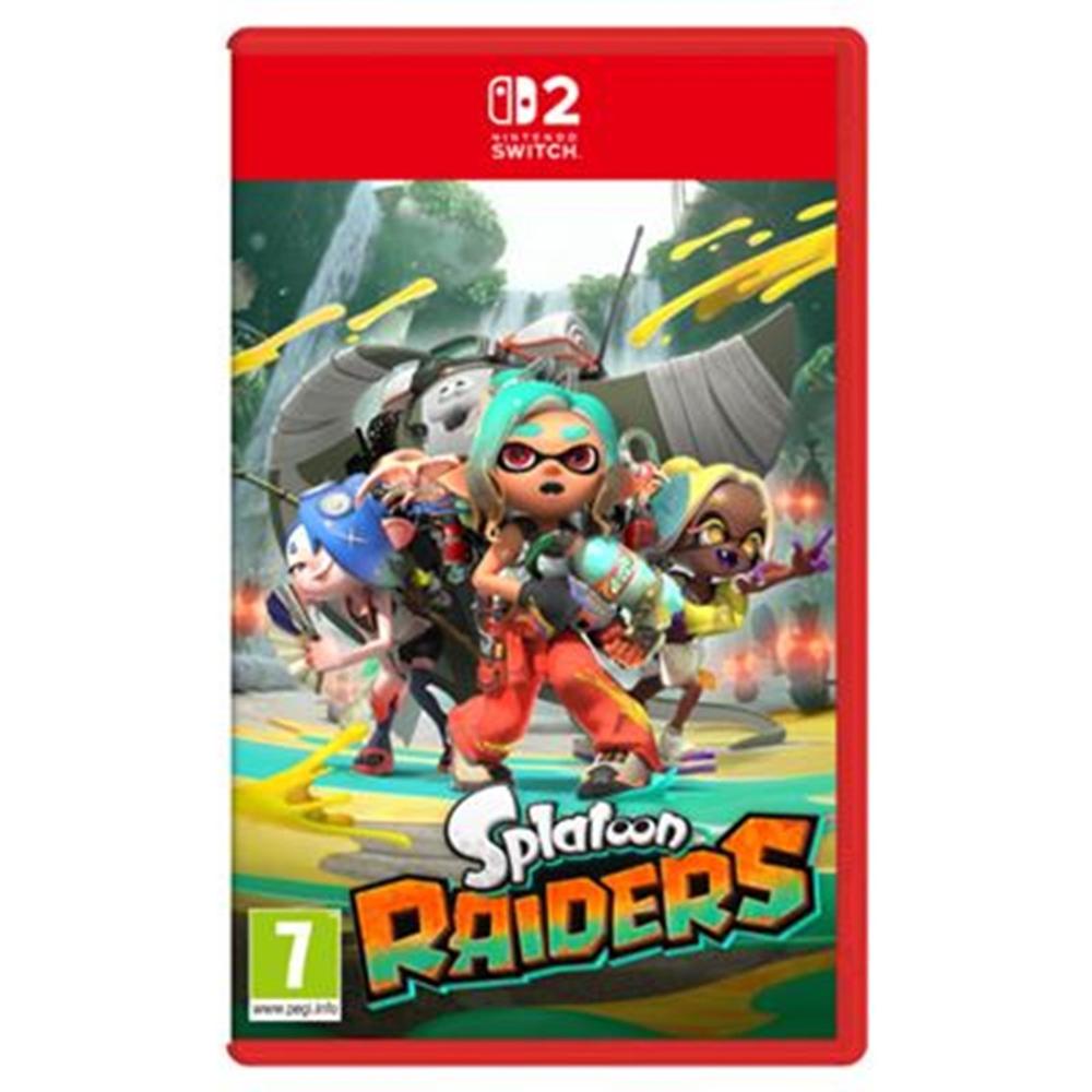 JUEGO NINTENDO SWITCH 2 - SPLATOON RAIDERS