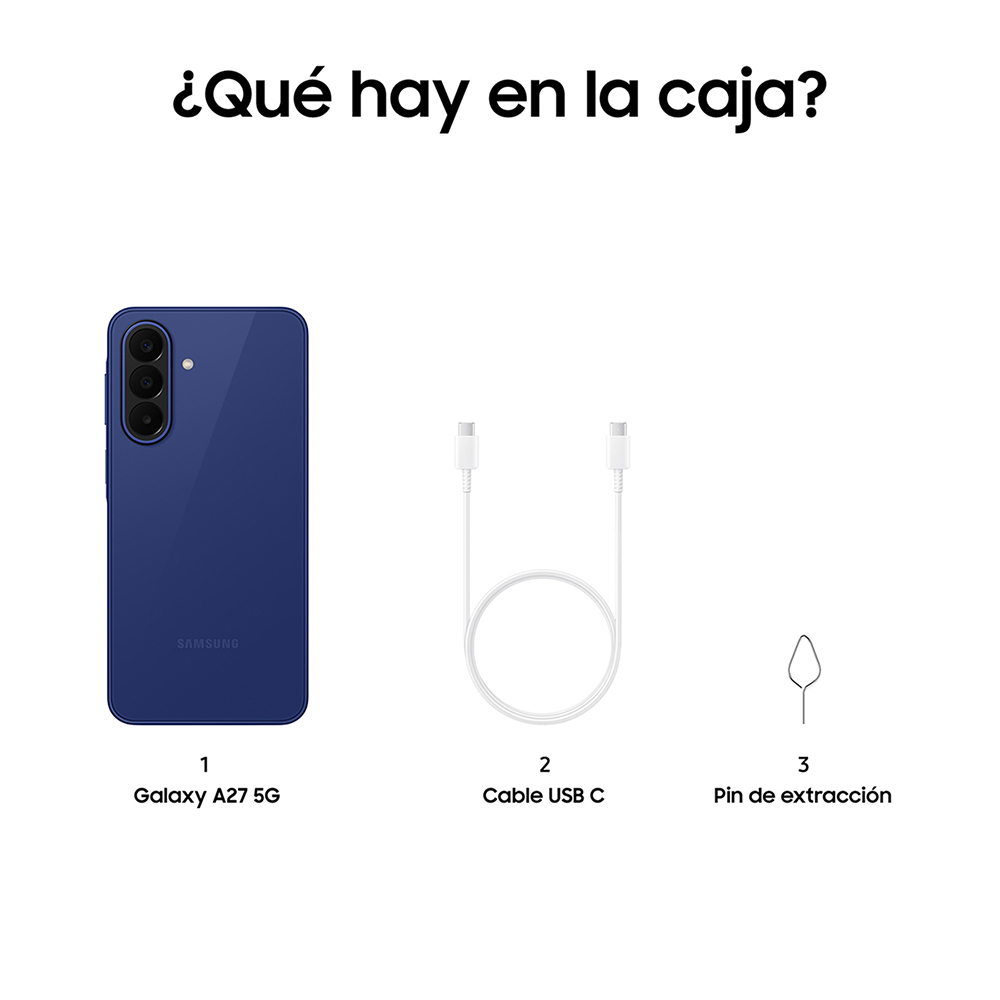 MOVIL SAMSUNG GALAXY A27 5G 6/128GB AZUL